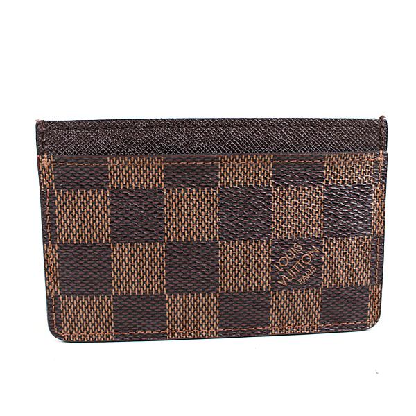 LOUIS VUITTON ダミエ ポルトカルトサーンプル N61722 カード カードケース ポルト カルト・サーンプル ダミエ・エベヌ｜ルイ