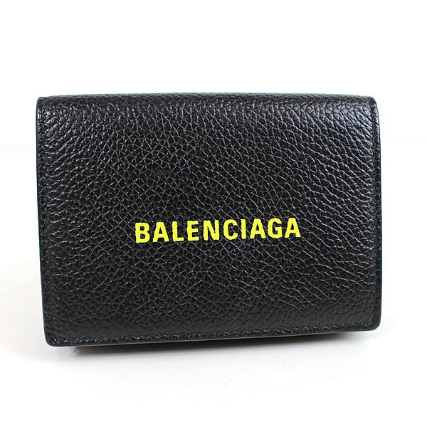 バレンシアガ三つ折り財布 BALENCIAGA バレンシアガ ペーパーミニウォレット ミニ財布 美品