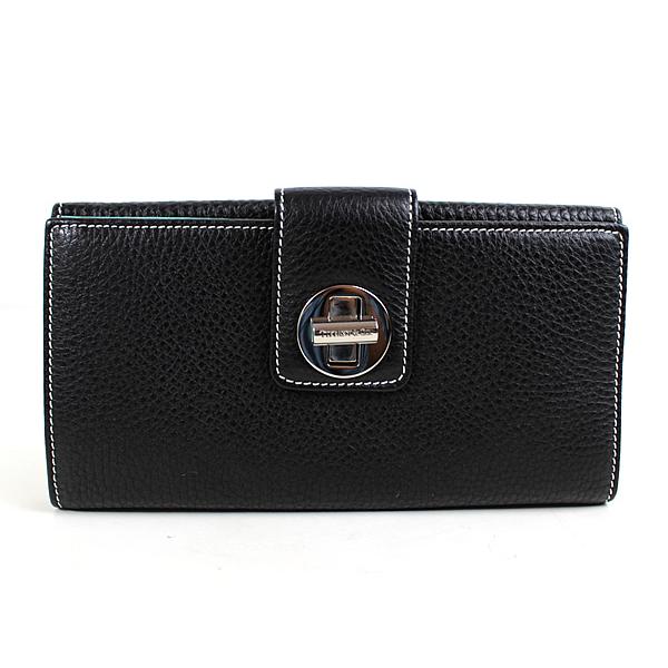 TIFFANY&Co. ティファニー 長財布 二つ折り長財布 ブラック 黒 美品  