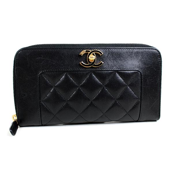 CHANEL シャネル デニム ラウンドジップ ファスナー ロゴ ブラック 楽天市場】【財布】CHANEL シャネル スパークリングデニム