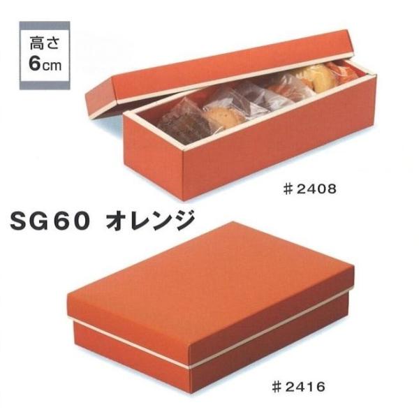 B11690 SG60 オレンジ #2024（50枚） 200×240×60mm パッケージ中澤