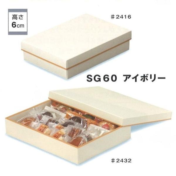 B11740 SG60 アイボリー #2432（50枚） 240×320×60mm パッケージ中澤