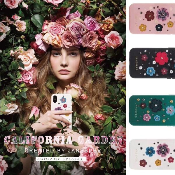 Iphonexs Iphonex Iphone6 Iphone7 Iphone8 Plus アイフォン ケース 花柄 スタッズ Pu レザー かわいい ブランド Janesper 3a29cagarden Rarecaseshop 通販 Yahoo ショッピング