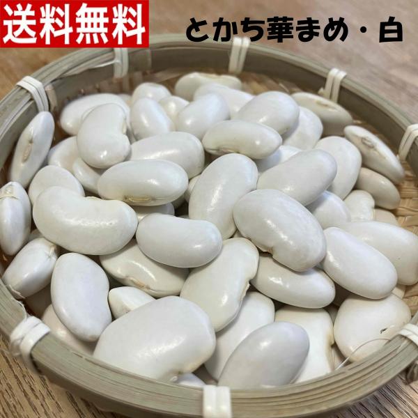 　北海道十勝でも取扱数量が少なくなってきた「白花豆」800ｇ入りをメール便の送料無料で販売いたします。どの商品もですが、令和7年の秋に収穫したばかりの新物です。十勝の太陽を沢山浴びた「白花豆」をどうぞお試しください。　尚、当社基準（食べられ...