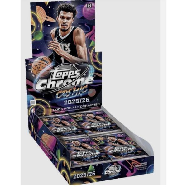 予約商品】2025-26 Topps Cosmic Chrome Basketball Hobby Box NBA