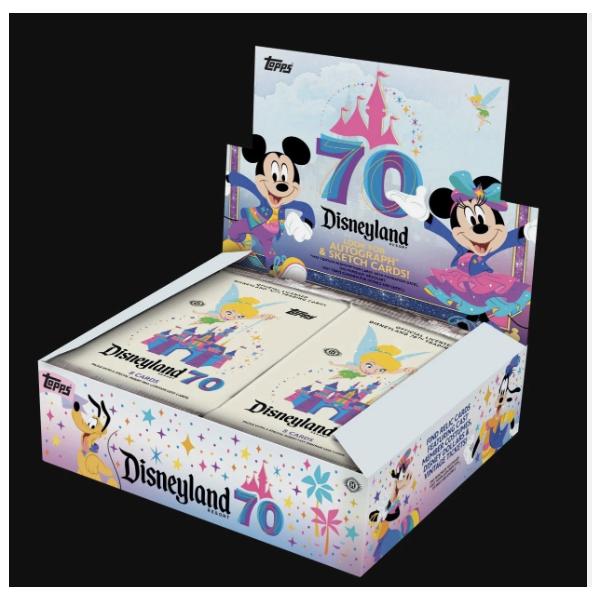 Topps Disney Disneyland 70周年記念トレカ BOX未開封 予約商品】海外版 「2025 Topps Disneyland 70th Anniversary Hobby