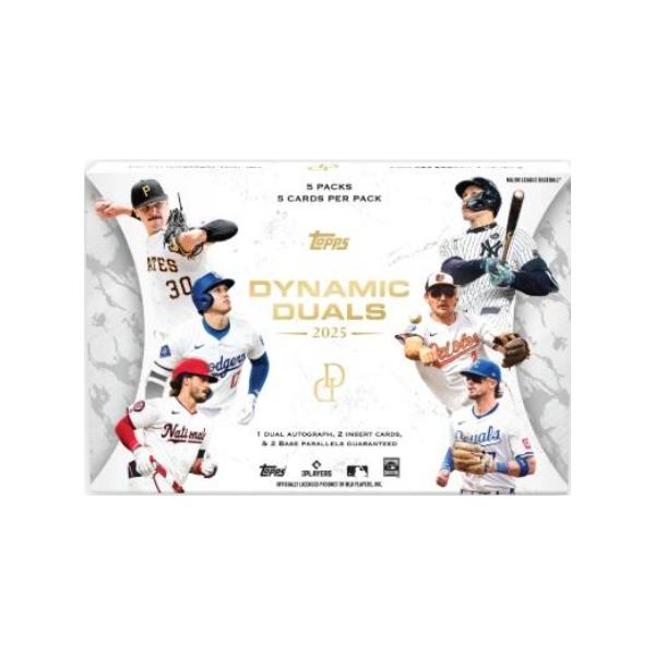 2025 Topps MLB Dynamic Duals BOX 1 ボックス : スポーツトレカ