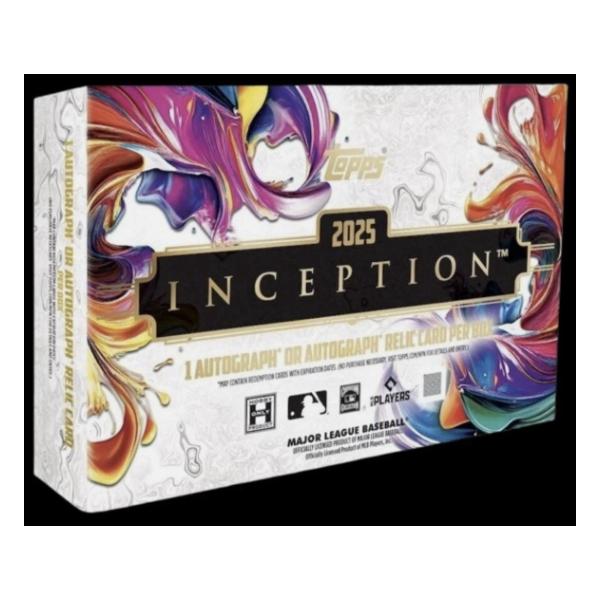 予約商品】2025 Topps Inception Baseball Hobby MLB 1BOX ボックス