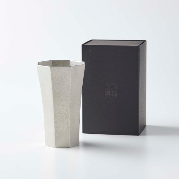 タンブラー　白波　錫器　澤幡製作所　約180ml　送料込み