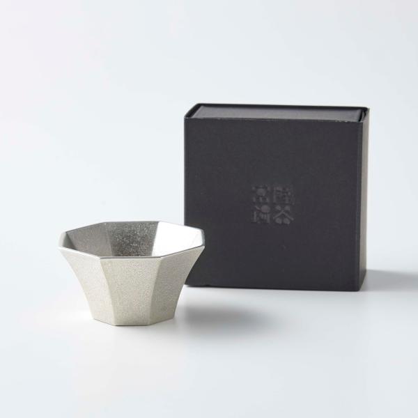 お猪口　凪　錫器　澤幡製作所　約35ml　送料込み