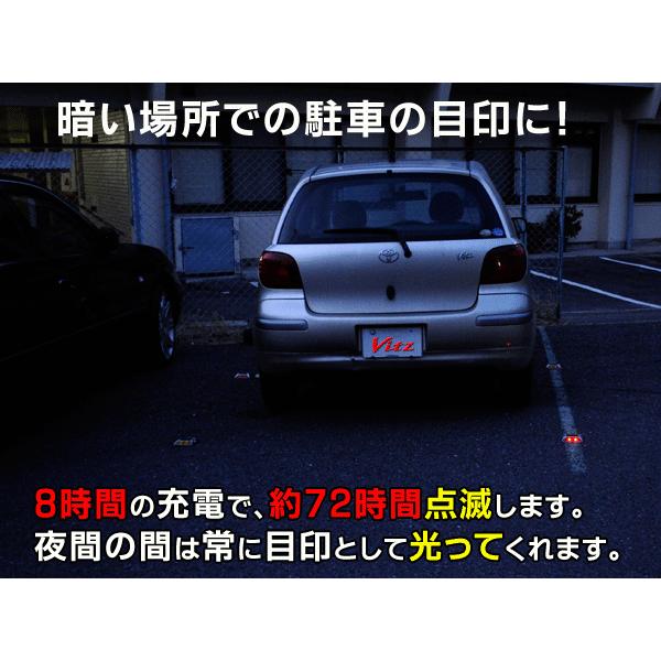 耐重量15t路肩鋲 自宅や駐車場に 太陽電池アルミ合金ソーラーled道路鋲 赤 Buyee Buyee Jasa Perwakilan Pembelian Barang Online Di Jepang