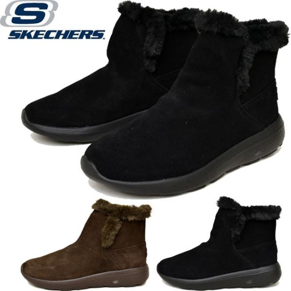 SKECHERS（スケッチャーズ） on-the-GO ムートンブーツ スニーカー