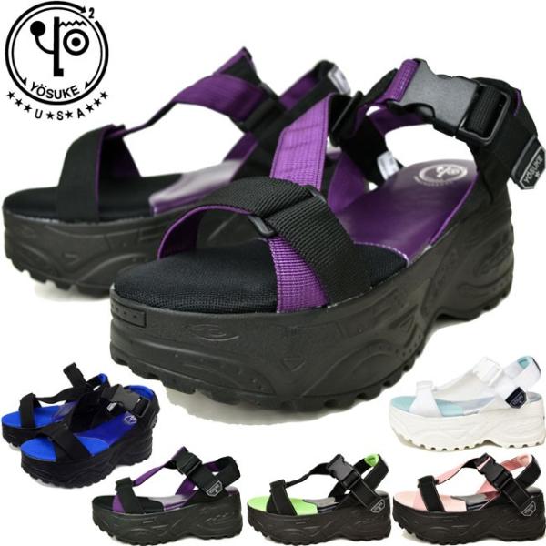 YOSUKE ヨースケ 厚底 サンダル ソール デザイン スポーツ