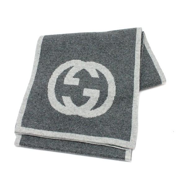 GUCCIインターロッキングGマフラー