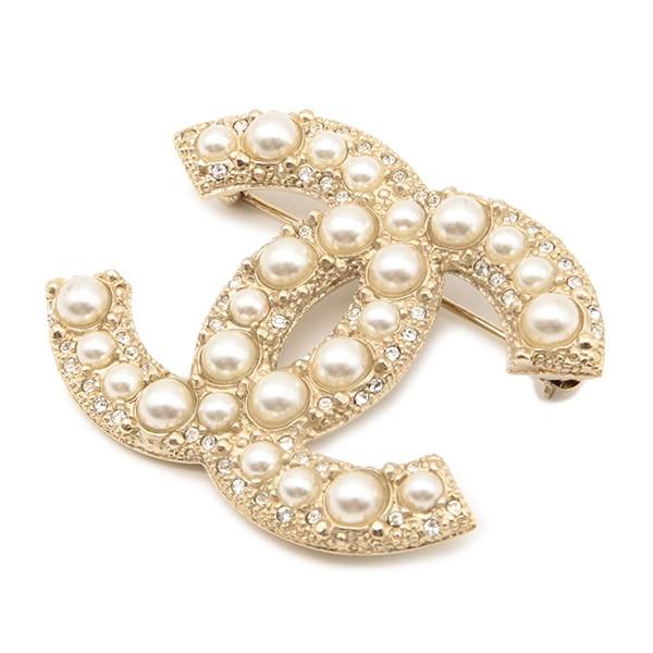 CHANEL シャネル ブローチ ココマーク CCマーク ロゴモチーフ CHANEL シャネル ブローチ ココマーク CCマーク ロゴモチーフ