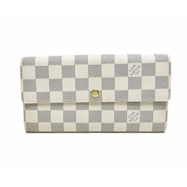 ルイヴィトン Louis Vuitton 財布 長財布 二つ折り ダミエ アズール ポルトフォイユ サラ N ゴールド金具 レディース 定番 人気 美品 中古 1 Houbidou 心斎橋店 通販 Yahoo ショッピング