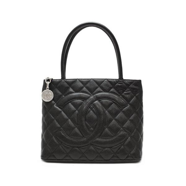 シャネル Chanel バッグ 復刻トート トートバッグ マトラッセ キャビアスキン ブラック 黒 シルバー金具 A シンプル 女性用 人気 保存袋 中古 Houbidou 心斎橋店 通販 Yahoo ショッピング