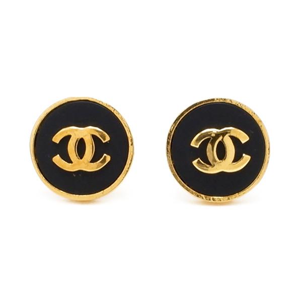 シャネル CHANEL イヤリング ココマーク 丸型 サークル GP 