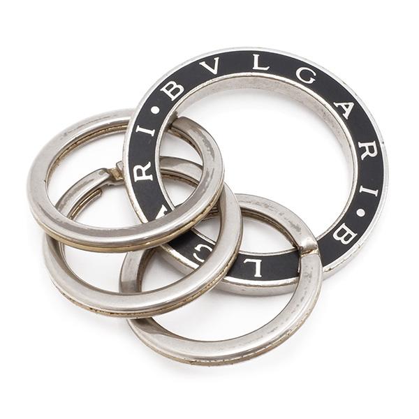 BVLGARI ブルガリ キーリング ブルガリ・ブルガリ ブラック 中古 BVLGARI ブルガリ キーリング ブルガリ・ブルガリ ブラック 中古