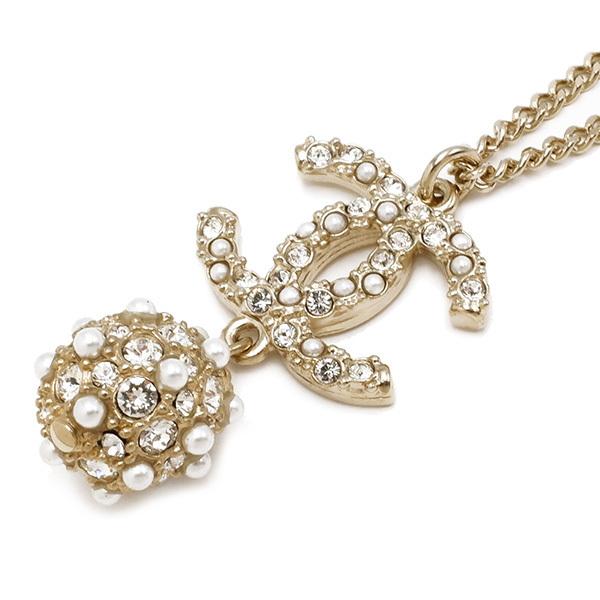 CHANEL シャネル ネックレス ココマーク スイングボール ゴールド 