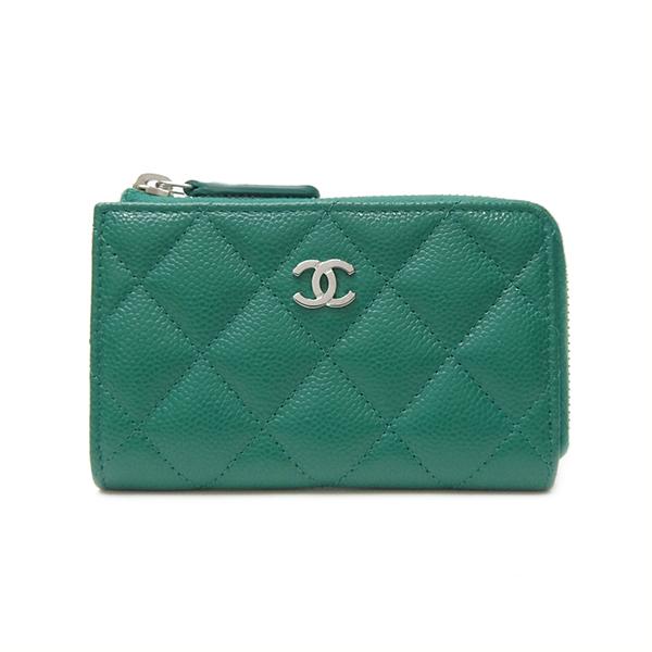 キャビアスキン シャネル CHANEL コインケース マトラッセ キー キャビアスキン シャネル CHANEL コインケース マトラッセ キー