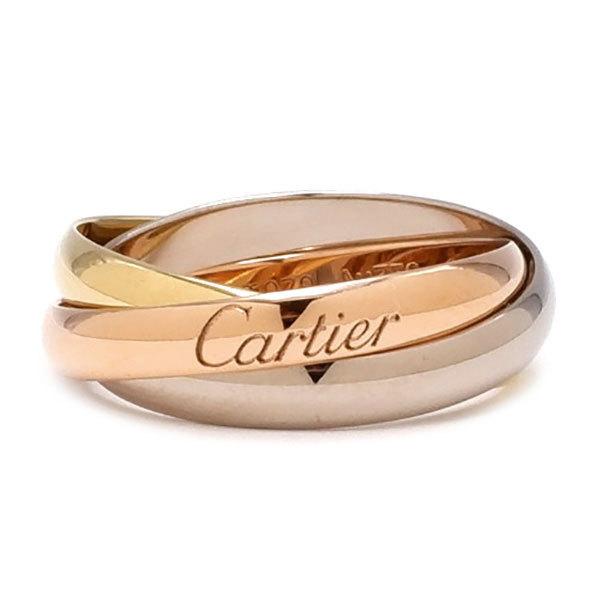 カルティエ Cartier リング 指輪 トリニティ ホワイトゴールド イエローゴールド ピンクゴールド K18wg K18yg K18pg 中古 Houbidou 心斎橋店 通販 Yahoo ショッピング