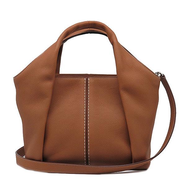 トッズ Tods 2wayバッグ シャツバッグ ショッピング ミニ ブラウン レザー 中古 Houbidou 心斎橋店 通販 Yahoo ショッピング