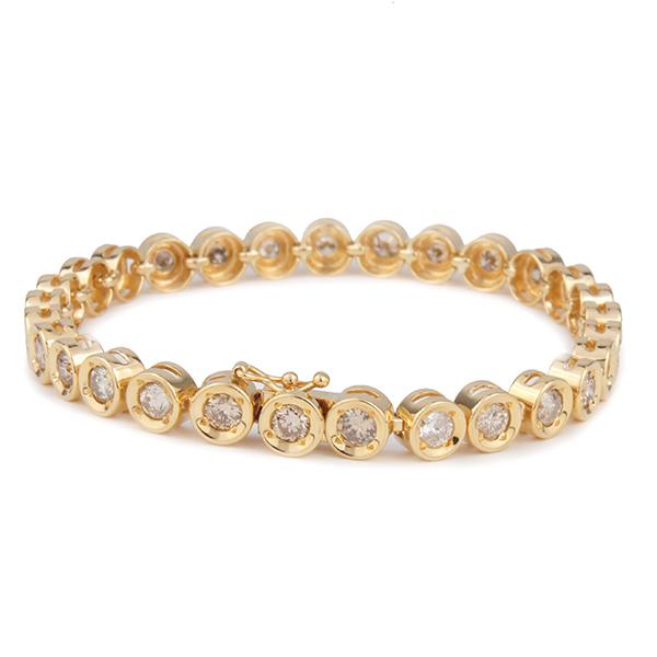 ノンブランド ブレスレット テニスブレスレット ゴールド K18 ダイヤモンド 中古 Houbidou 心斎橋店 通販 Yahoo ショッピング