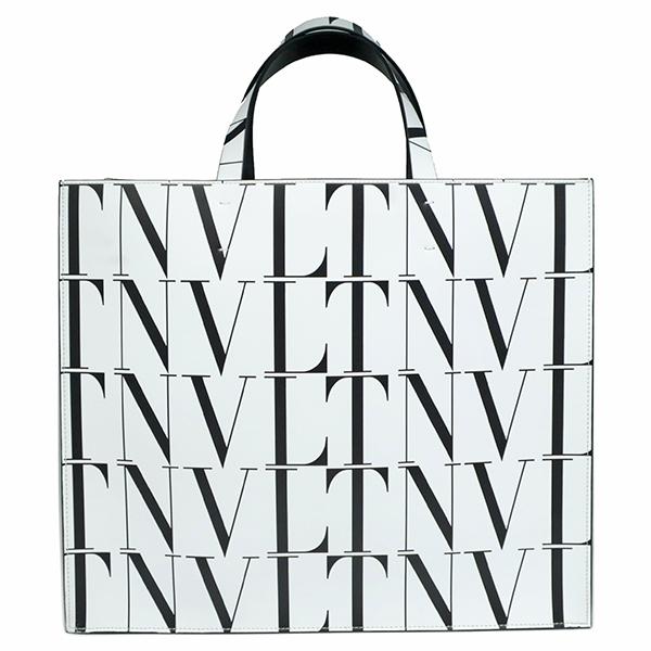 ヴァレンティノ VALENTINO トートバッグ VLTNタイムズ ホワイトX