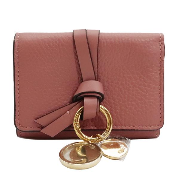 クロエ Chloe 三つ折り財布 ALPHABET アルファベット ミニウォレット  