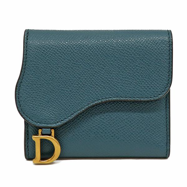 Christian Dior クリスチャン・ディオール 三つ折り財布 サドル Christian Dior クリスチャン・ディオール 三つ折り財布 サドル