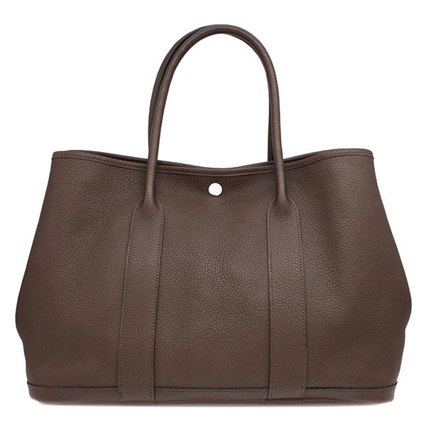 大人気❗️HERMES エルメスガーデンパーティPM ハンドバッグナチュラル