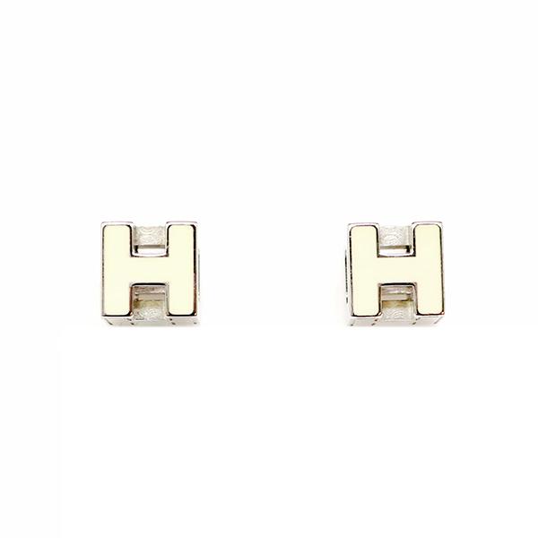 エルメス カージュ ド アッシュ Hキューブ ピアス : 240500327990 