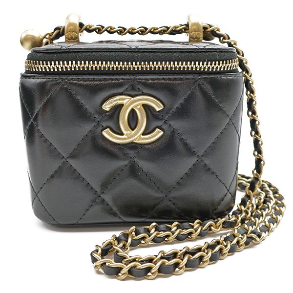 CHANEL シャネル ショルダーバッグ ミニバニティ チェーン