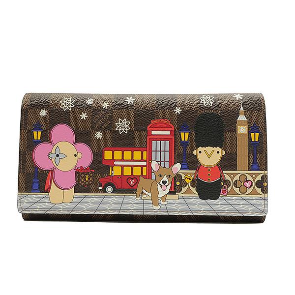LOUIS VUITTON ルイヴィトン ダミエ ポルトフォイユ・サラ 長財布 LOUIS VUITTON ルイヴィトン 長財布 ダミエ ポルトフォイユ