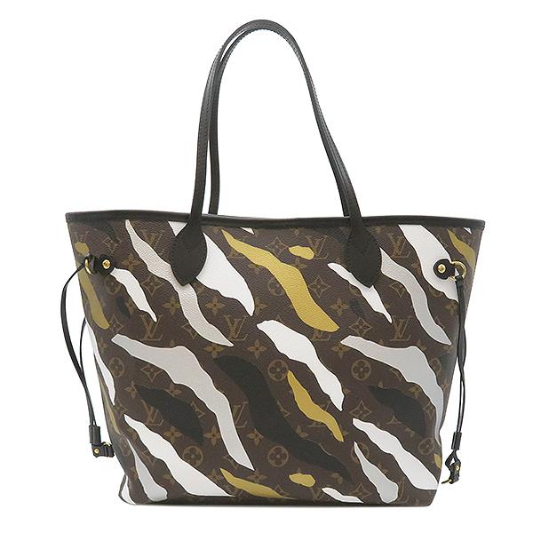 ルイヴィトン トートバッグ ネヴァーフルMM モノグラム×カモフラージュ  