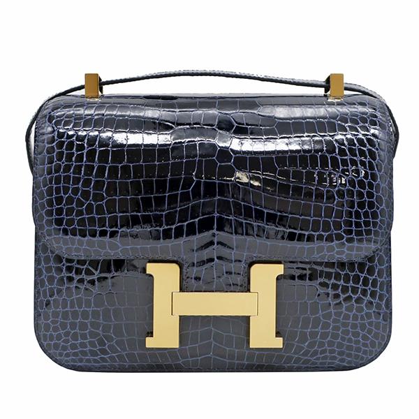 HERMES エルメス ショルダーバッグ コンスタンス3 23 クロコ HERMES エルメス ショルダーバッグ コンスタンス3 23 クロコ