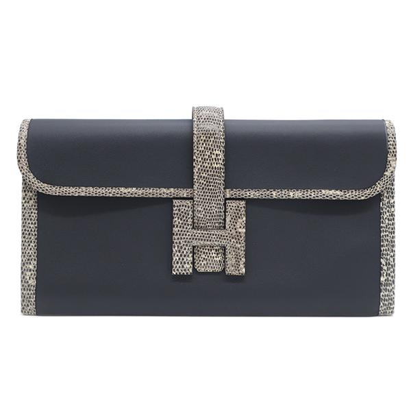 HERMES（エルメス） クラッチバッグ ジジェエラン ブラックXオンブレ
