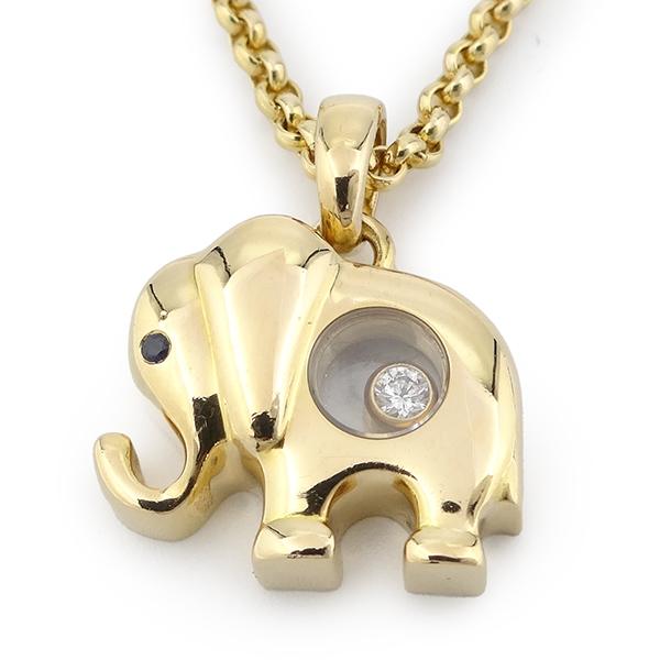 ⚪︎Chopard ショパール ハッピーダイヤ チャーム WG750 3.3g ハッピーダイヤモンド ショパール ネックレス ハッピーダイヤ 像