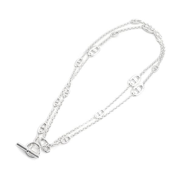 HERMES エルメス ネックレス シェーヌダンクル ファランドール HERMES エルメス ネックレス シェーヌダンクル ファランドール