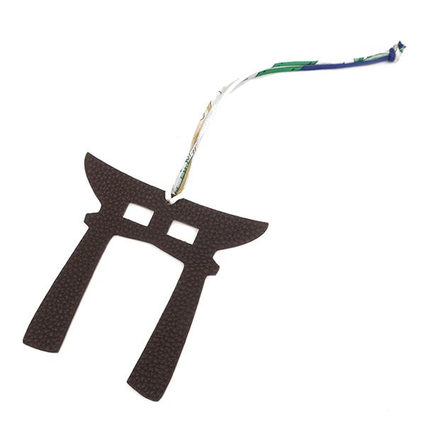 HERMES エルメス チャーム Petit H プティアッシュ 鳥居 レッド HERMES エルメス チャーム Petit H プティアッシュ 鳥居 レッド