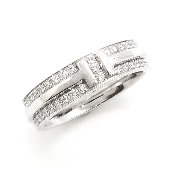 専門店では ティファニー リング 指輪 Tナロー パヴェダイヤ ホワイト