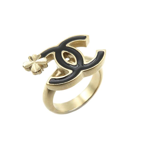 CHANEL リング クローバー CHANEL シャネル リング 指輪 クローバーチャーム 925 シルバー 7.4g