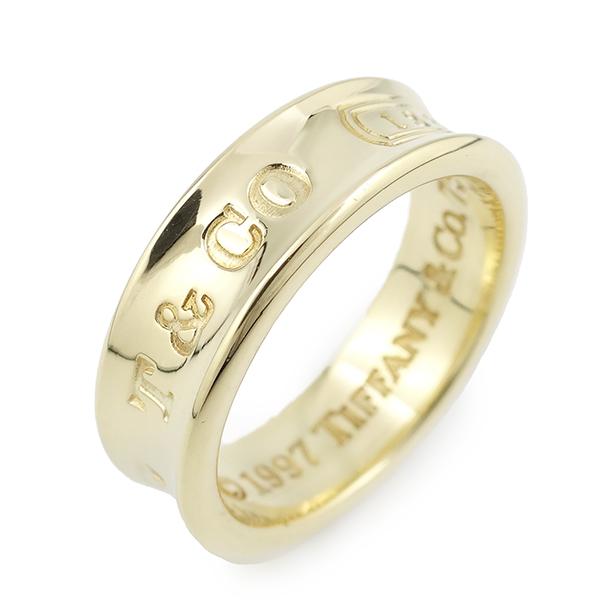 【TIFFANY&Co.】ティファニー 1837 イエローゴールド リング/指輪 TIFFANY&Co. ティファニー 1837 リング・指輪 K18イエローゴールド