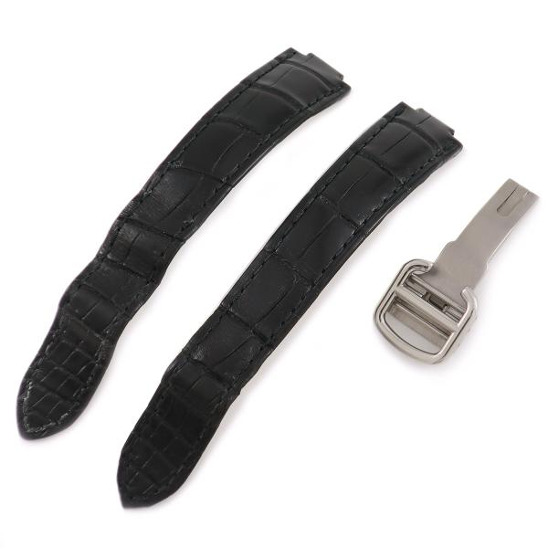 Cartier（カルティエ） 【3年保証】 バロンブルー用クロコバンド 純正