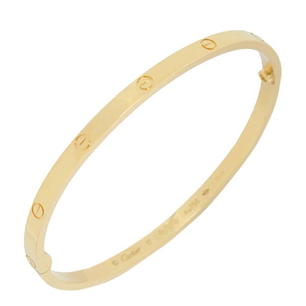 LOVE（Cartier） カルティエ バングル ラブブレス SM イエローゴールド