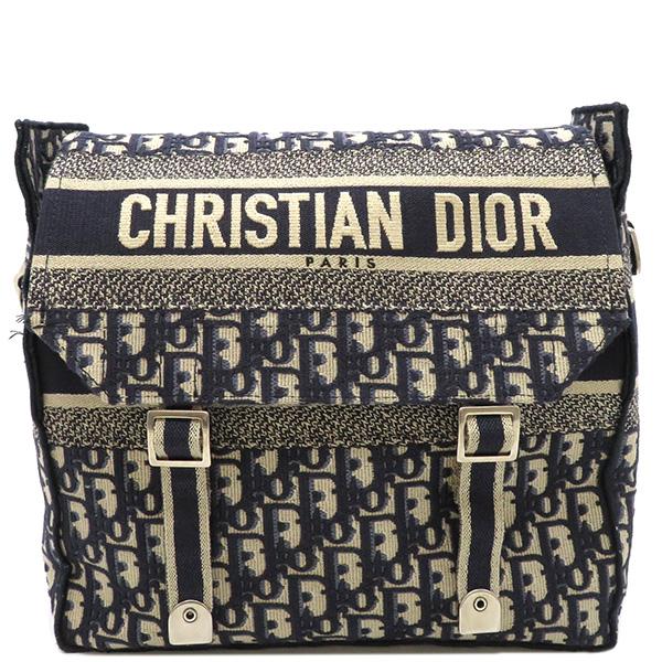 Christian Dior ディオール ショルダーバッグ オブリーク エンブロイ 