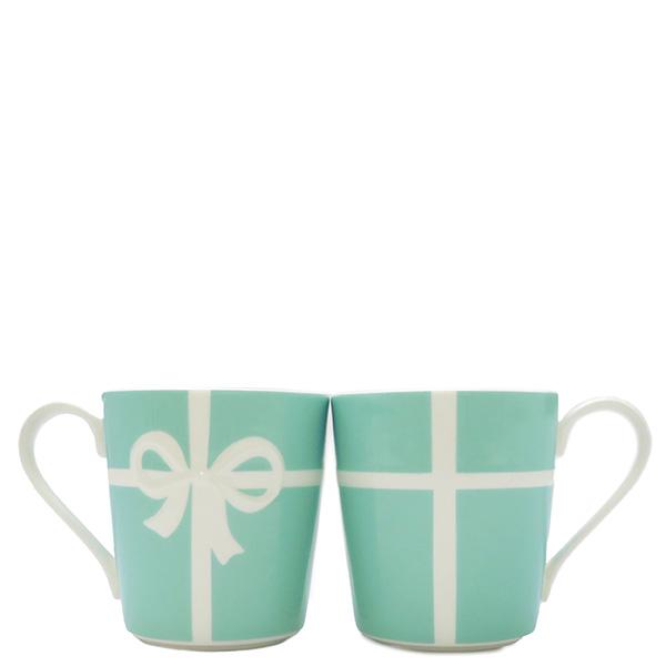 TIFFANYCo.ティファニーマグカップ ブルー リボン