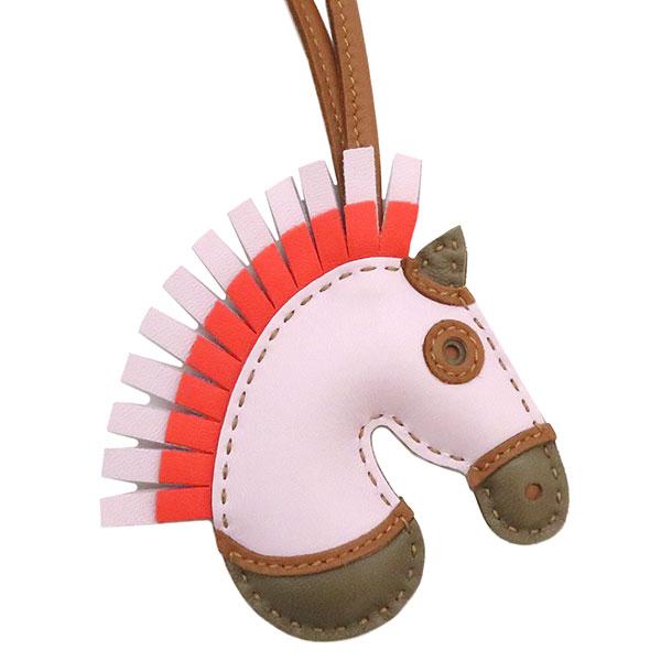 HERMES エルメス バッグチャーム ジージー カマイユ モーヴペールX  