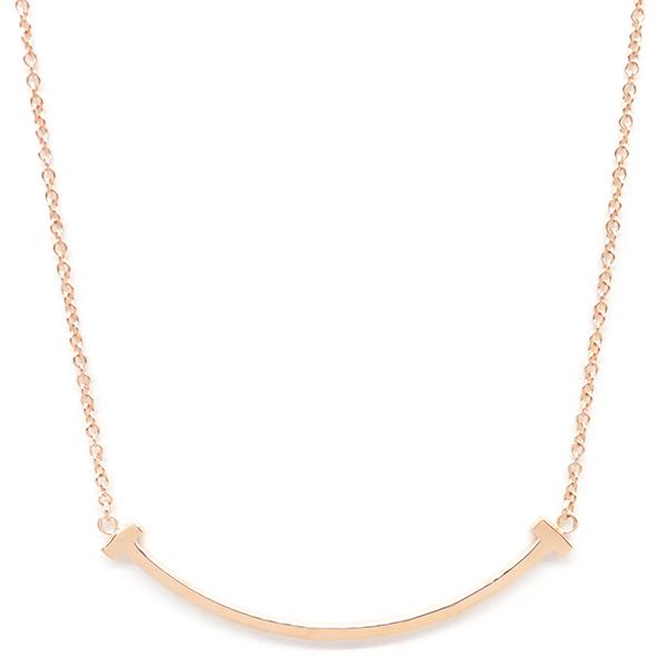 TIFFANY&Co. ティファニー ネックレス Tスマイル ペンダント スモール